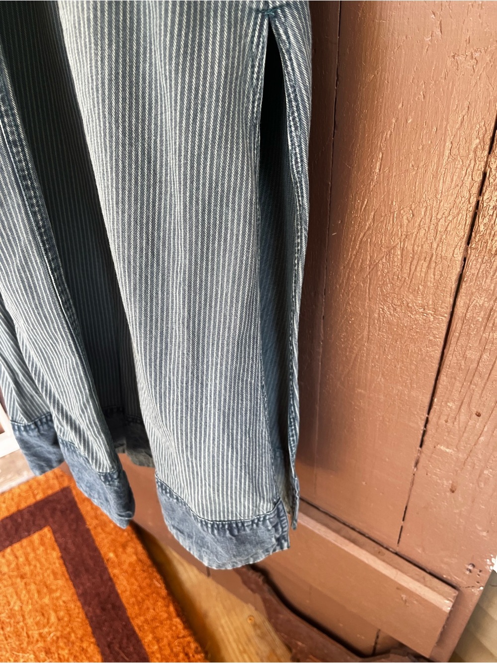 Free People Blue Striped Maxi Dress - Picture 3 of 3